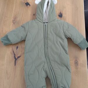 GAP Olive Green Kids One Piece Footie